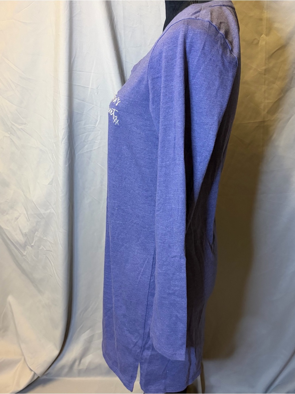 Victoria's Secret Indigo Scoop-Neck Henley Nightshirt - Picture 3 of 10